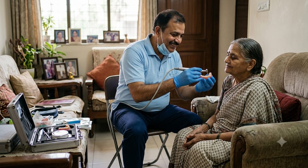 Home dental consultation